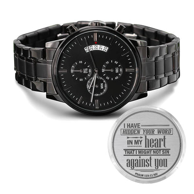 I Have Hidden Your Word (Psalm 11911) – Men's Watch