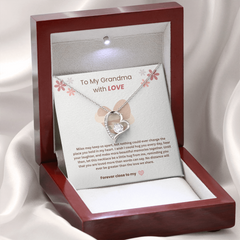 To My Grandma, With Love - Forever Love Necklace