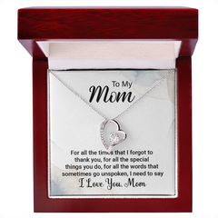 I Love You Mom - Forever Love Necklace