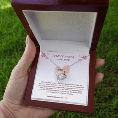 To My Grandma, With Love - Forever Love Necklace