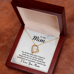 I Love You Mom - Forever Love Necklace