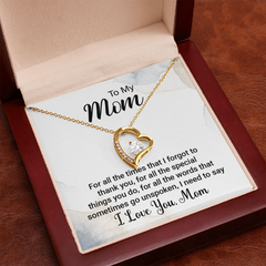 I Love You Mom - Forever Love Necklace