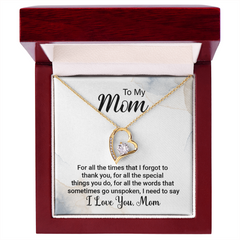 I Love You Mom - Forever Love Necklace