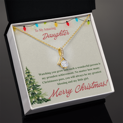 To My Amazing Daughter - Alluring Beauty Necklace
