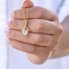 To My Amazing Daughter - Alluring Beauty Necklace