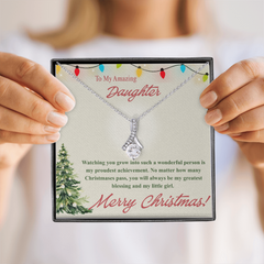To My Amazing Daughter - Alluring Beauty Necklace