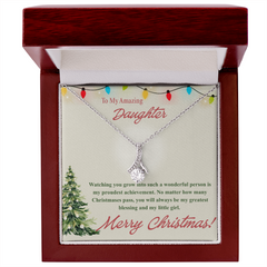 To My Amazing Daughter - Alluring Beauty Necklace