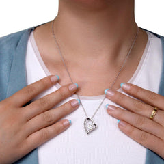 To My Adorable Mom in Christmas - Forever Love Necklace
