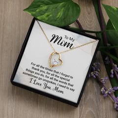 I Love You Mom - Forever Love Necklace