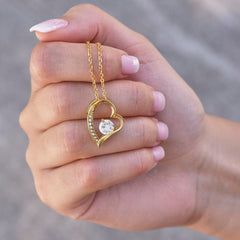 To My Forever Love in Christmas - Forever Love Necklace